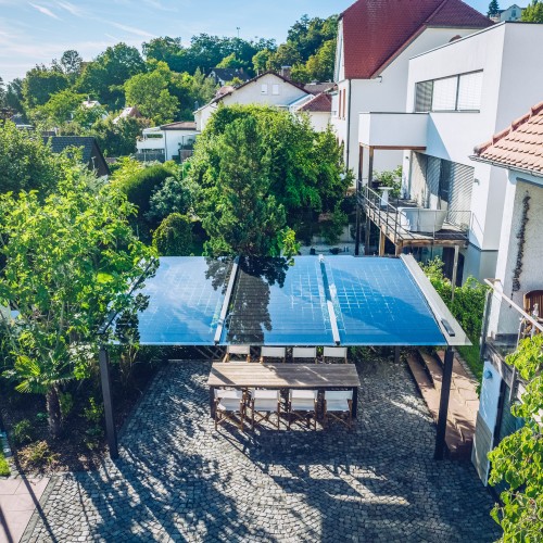 Terrassen und Carports