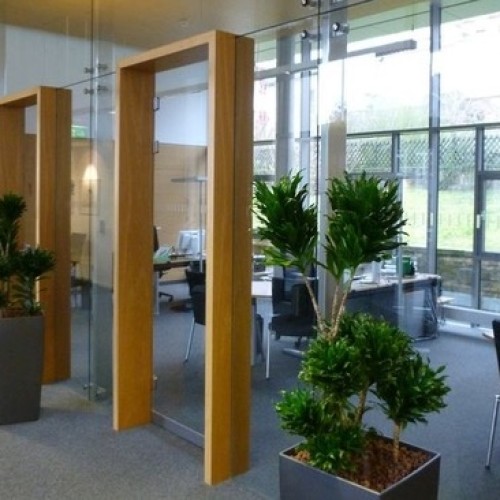 Büroabtrennungen/Raumtrennsysteme